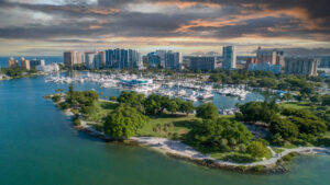 A photo of Downtown Sarasota, Florida
