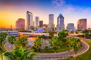A photo pf Downtown Tampa, Florida