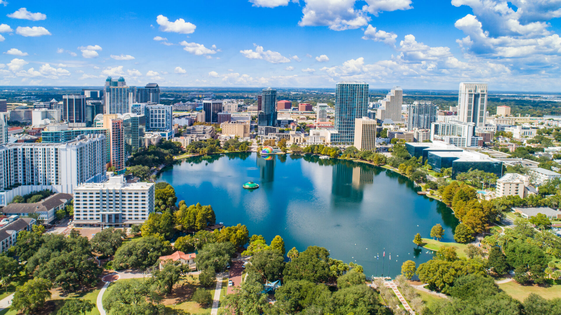 A photo of Downtown Orlando, Florida