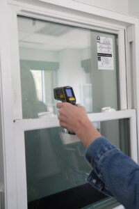 Testing a Champion Windows Thermal Conduction