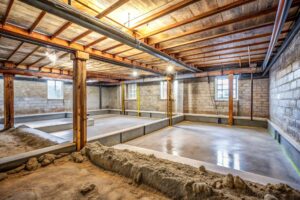 Insulating and waterproofing basement walls