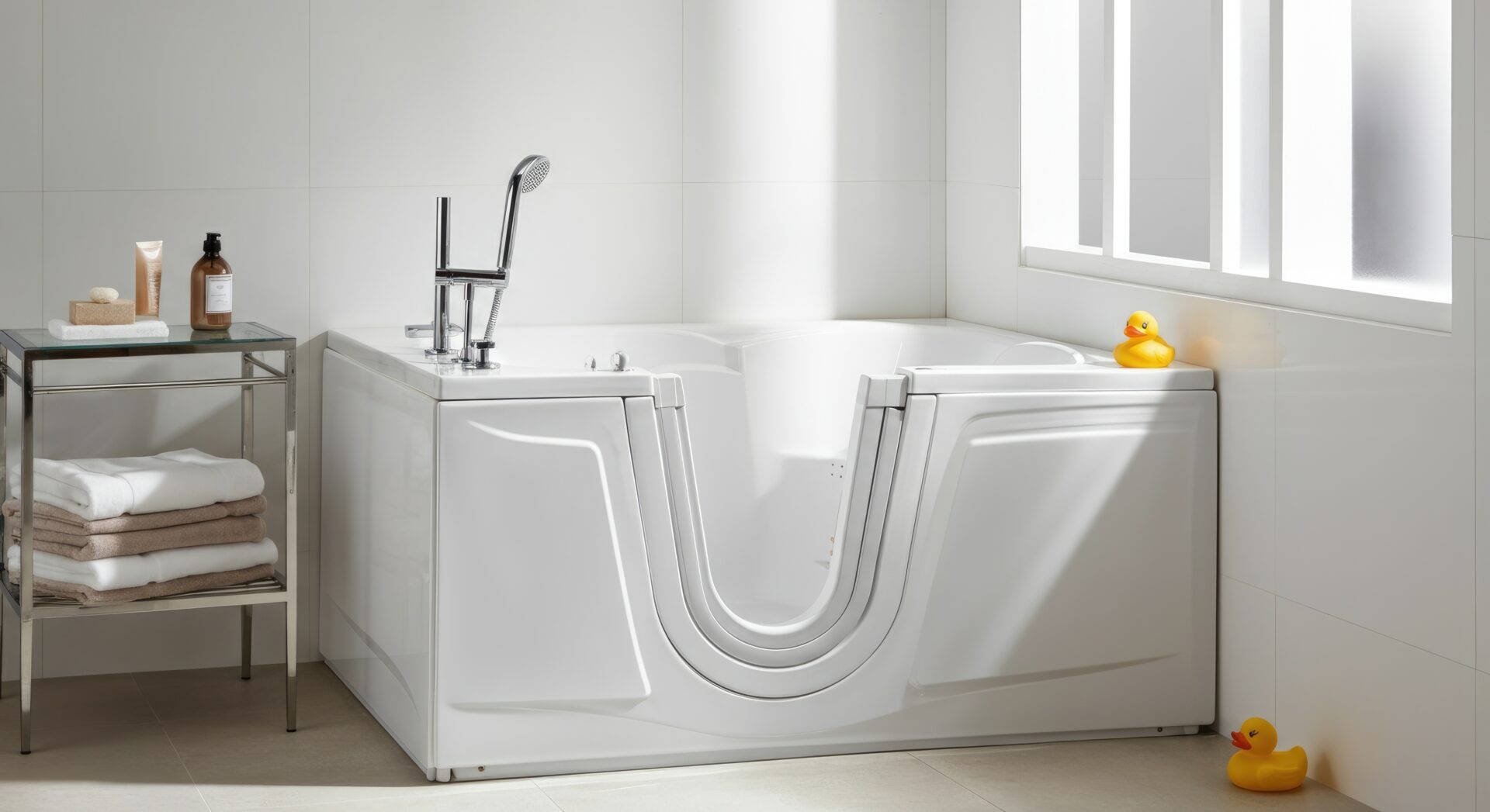 accessible bathtub with door