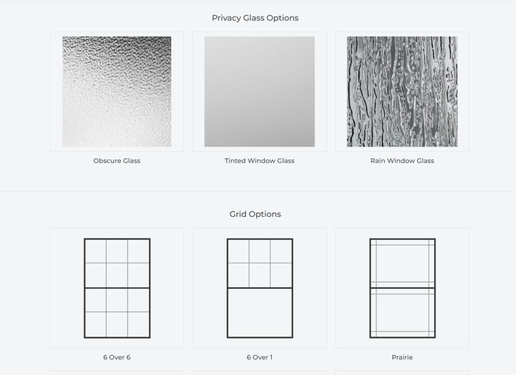 A screenshot of the Window World shopping portal.