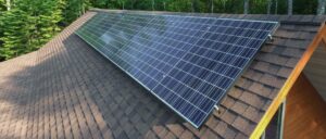 solar panels on the roof of a south dakota home