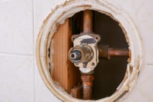 installing the cartridge for a shower faucet