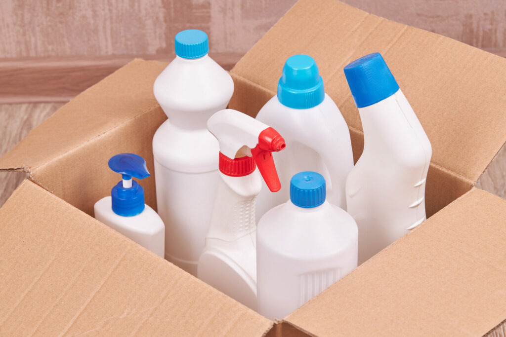 How To Pack Liquids for Moving