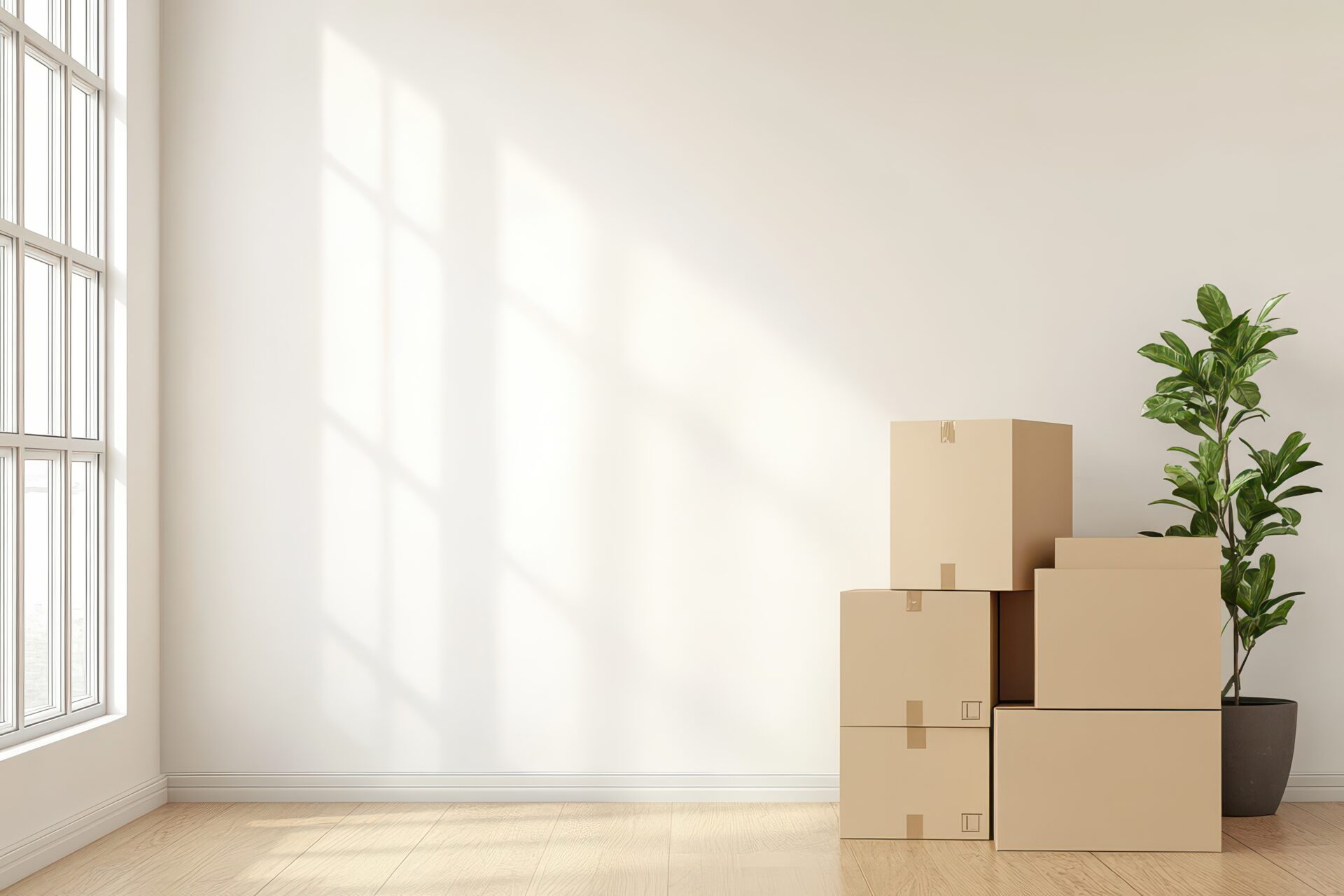 stack of free moving boxes