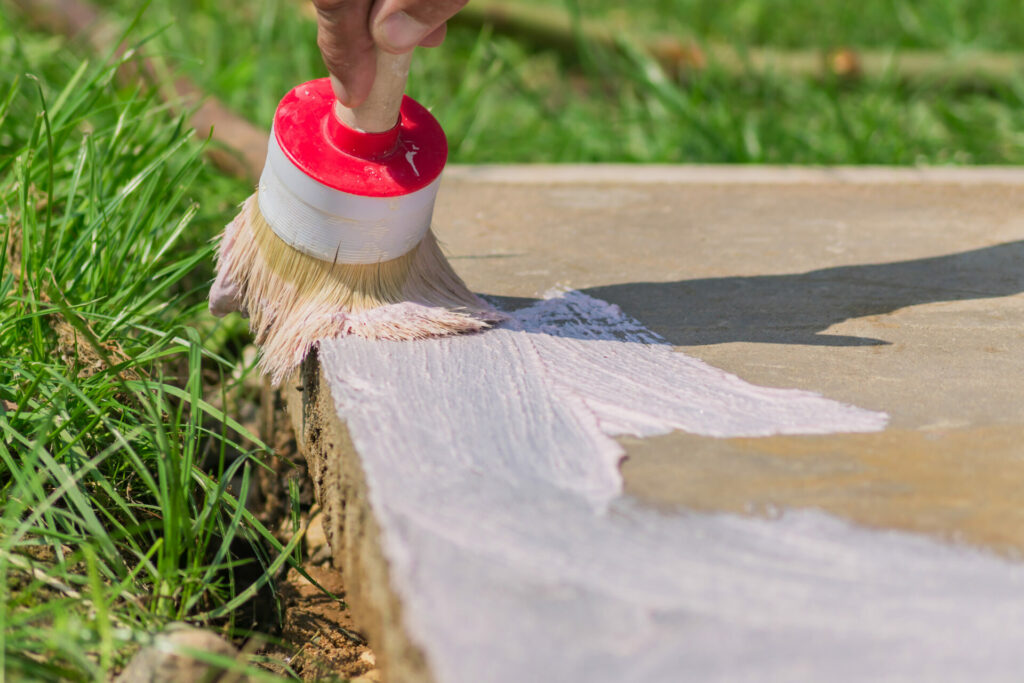How To Stain a Concrete Patio