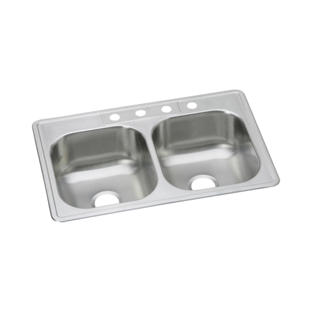 Double-Bowl Undermount Sink