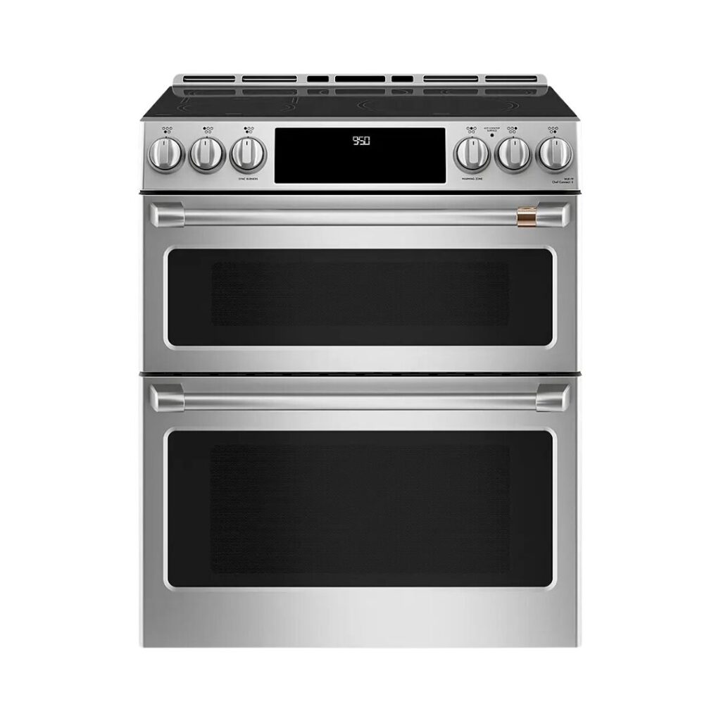 Slide-In Double Oven Induction Convection Range