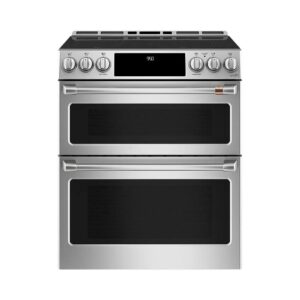 Slide-In Double Oven Induction Convection Range Logo