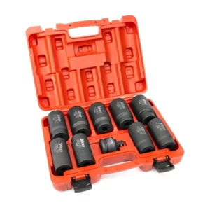 10-Piece 12-Point Socket Set Image