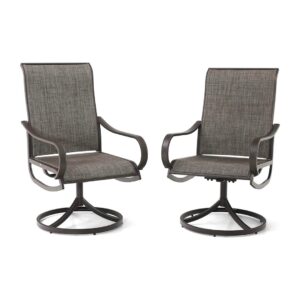 Patio Swivel Dining Chairs Image