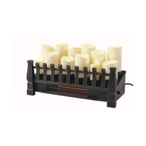 Candle Electric Fireplace Insert Image