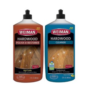 Hardwood Floor Cleaner and Polish Restorer Combo Image
