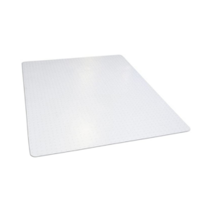 Clear Rectangle Office Chair Mat Image