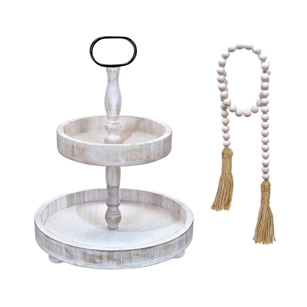 Farmhouse Tiered Tray