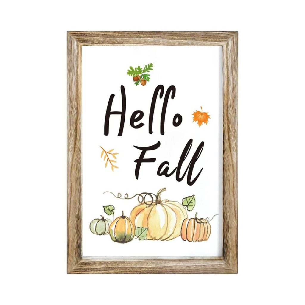 Changeable Framed Wall Sign
