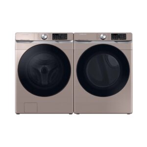 Smart Front Load Washer & Smart Electric Dryer Image