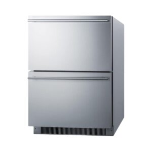 24" Stainless Steel Drawer Refrigerator Image