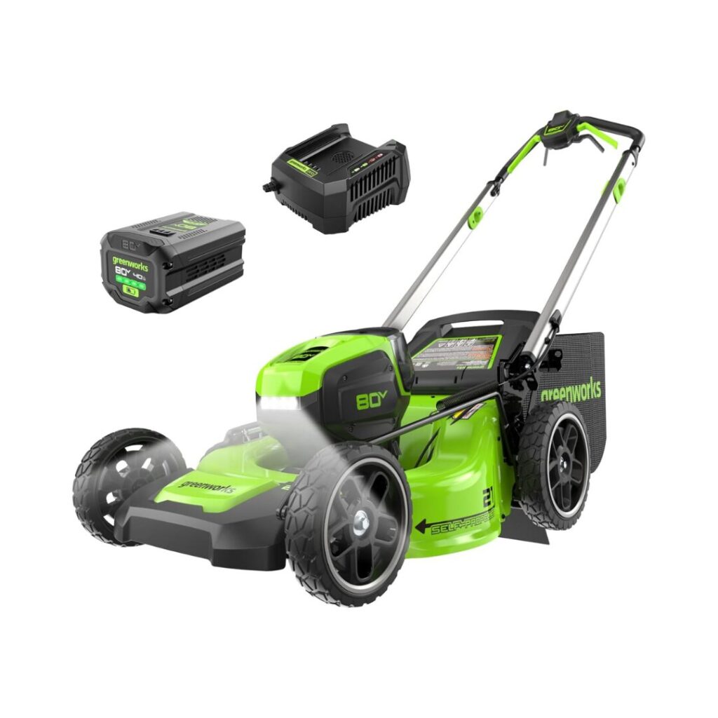 Self-Propelled Electric Lawn Mower