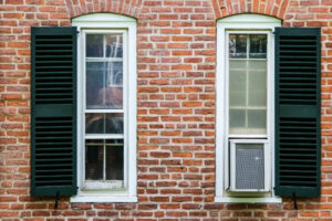 Image of a window air conditioner
