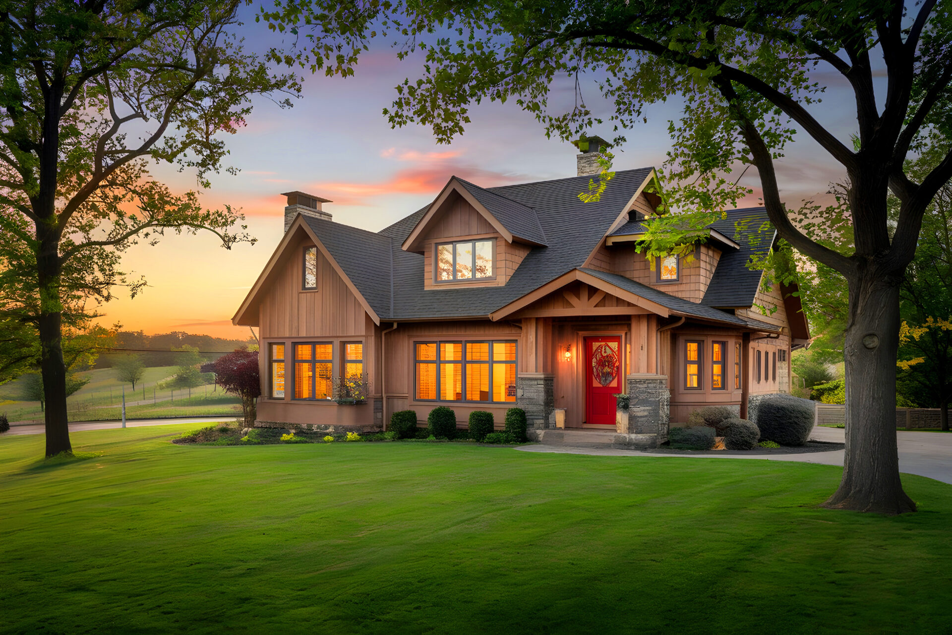 A beautiful house in Omaha, Nebraska.
