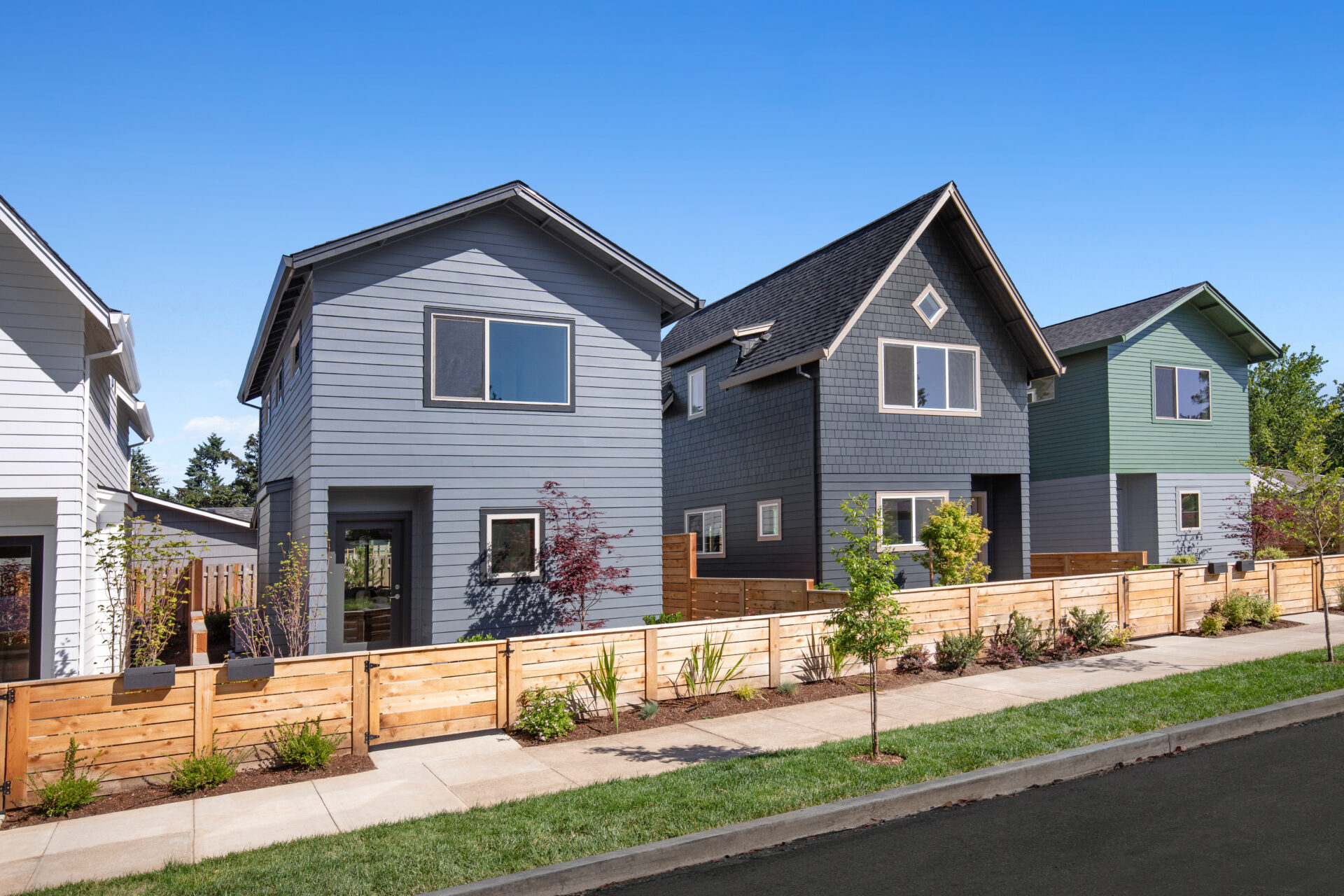 Houses in Portland, Oregon.