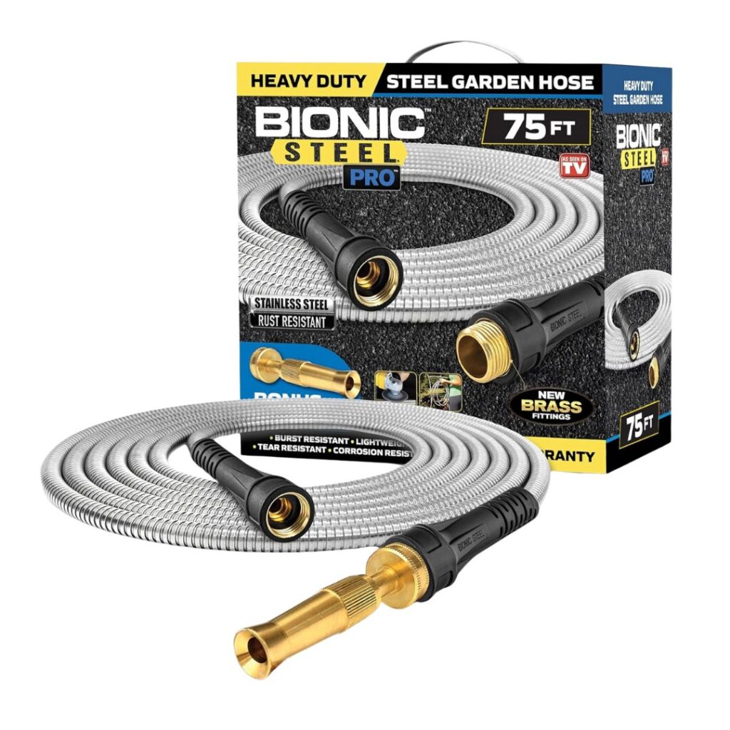 PRO Stainless Steel Garden Hose (75')