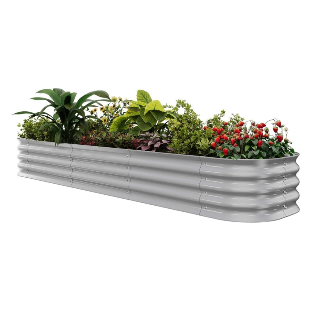 Galvanized Raised Garden Bed Kit