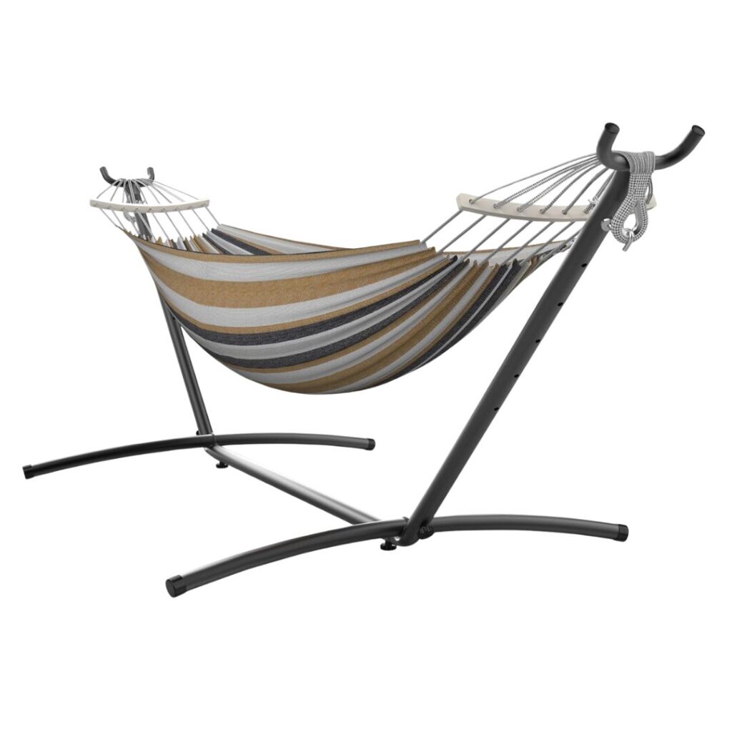 Double Hammock & HD Steel Stand
