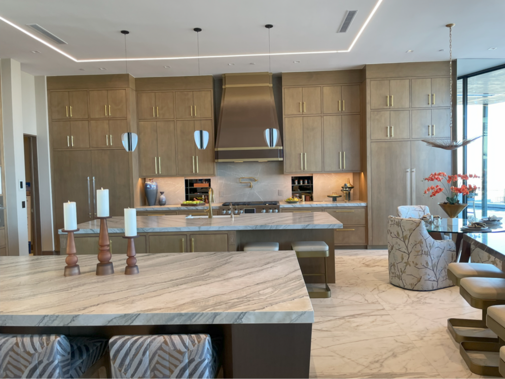 The “New American Home” at the 2025 International Builders Show showcased Earth tones, concealed storage, and energy-efficient tech.
