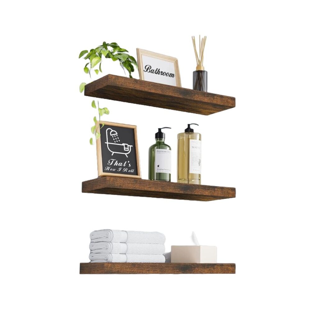 Floating Bathroom Shelves