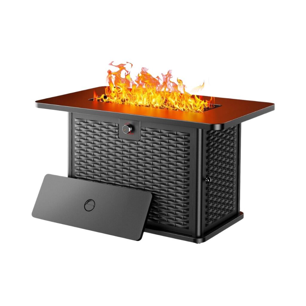 2-in-1 Propane Fire Pit Table