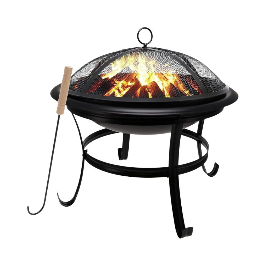 Portable Wood-Burning Fire Pit