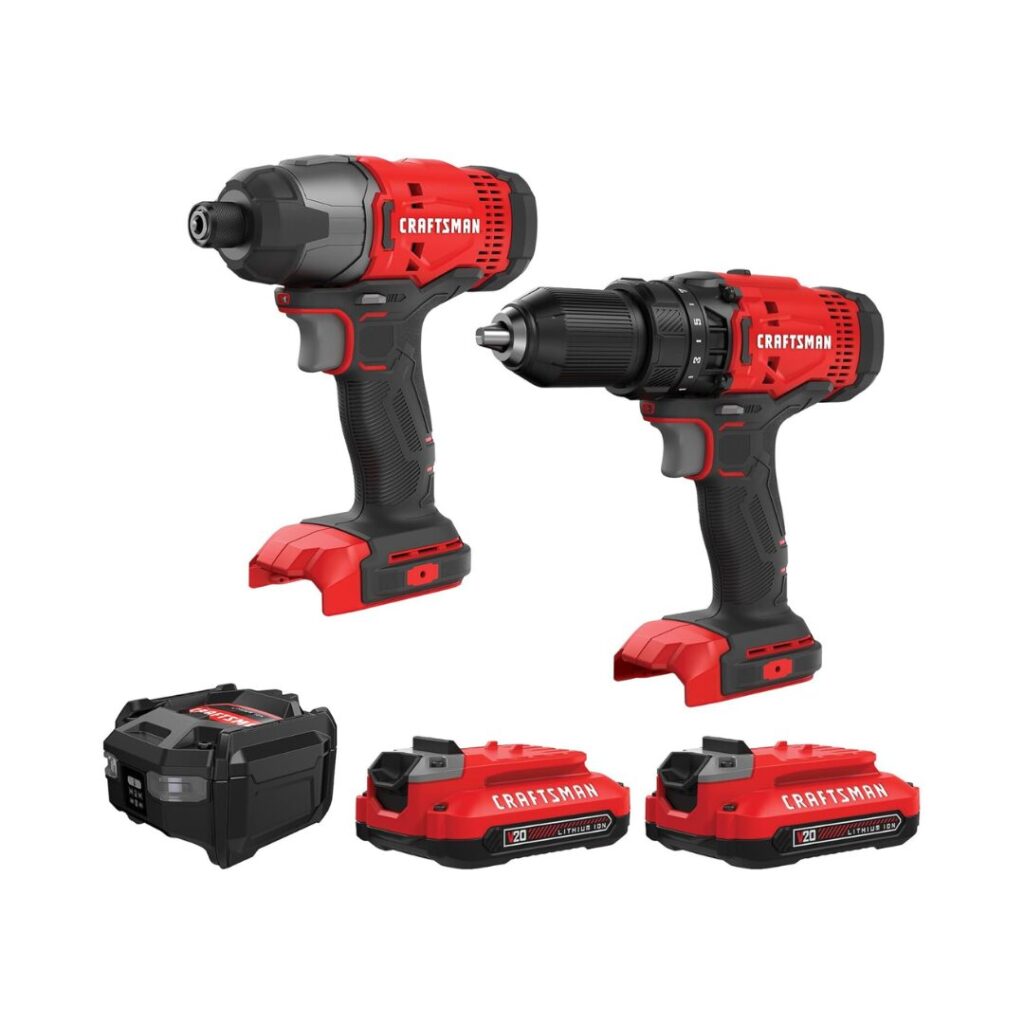 V20 MAX Cordless Drill and Impact Driver Set