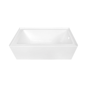 Aqua Eden 60-Inch Contemporary Alcove Acrylic Bathtub Logo